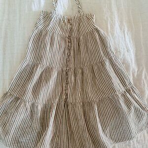 Striped Button-Up Blouse